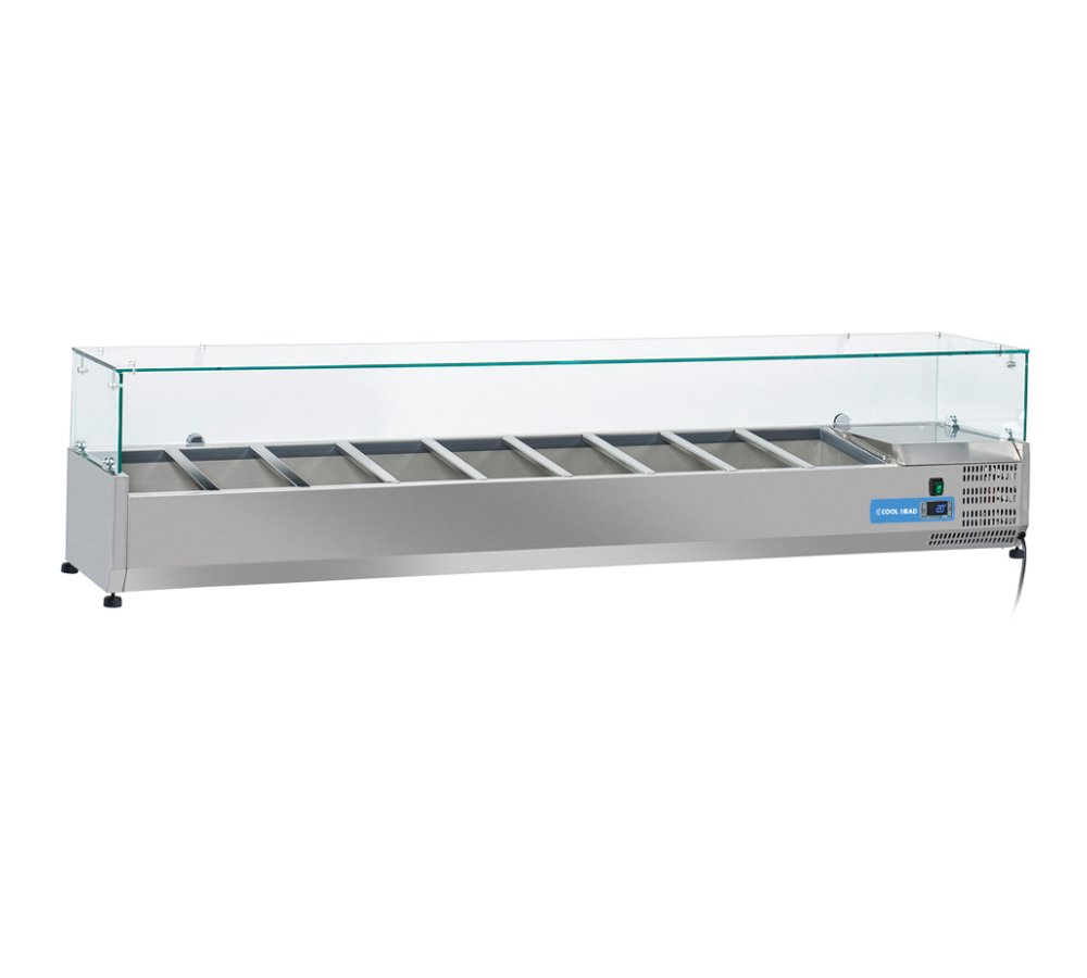 Салатбар среднотемпературен за 10 съда GN 1/4 VRX 20/33
